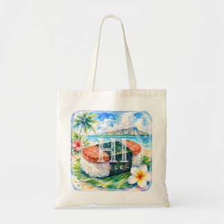 HIMELE Hawaiian Tote Bag Spam Musubi unterstützen Tragetasche