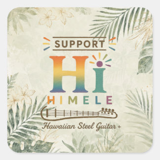 HIMELE Little Hawaiʻi Aufkleber — Unterstütze HIME