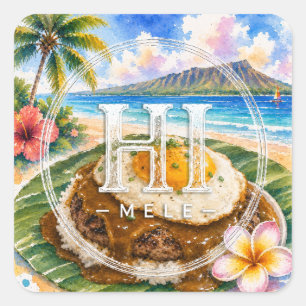 HIMELE Little Hawaiʻi Sticker — Loco Moco