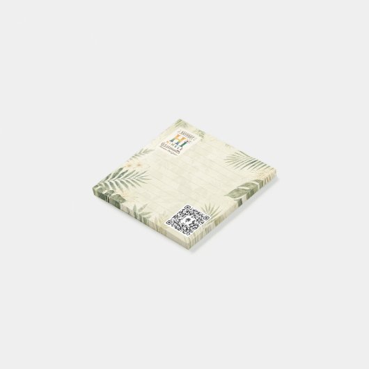 HIMELE Tropical Palm Post-it® Notizen (angewinkelt)
