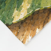 HIMELE-Wurfdecke Pancake unterstützen Fleecedecke (Ecke)