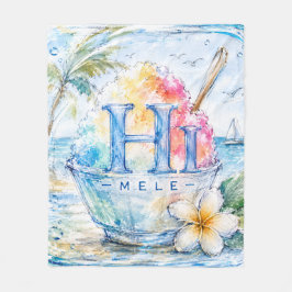 HIMELE-Wurfdecke Shave Ice unterstützen Fleecedecke