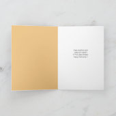 Himmel auf eine Ruhestandskarte Karte (Innenseite)