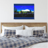 Himmel auf Erden | Geldberg Leinwanddruck (Insitu (Schlafzimmer))