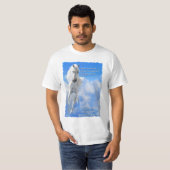 Himmel auf Erdpferd T-Shirt (Vorne ganz)