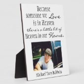 Himmel auf unserer Zuhause Fotoplatte (Seite)