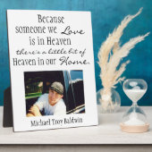 Himmel auf unserer Zuhause Fotoplatte (Seite)