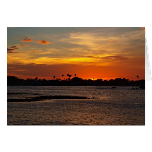 Himmel aus blau-orangefarbenem Kristall (Vorderseite (Horizontal))