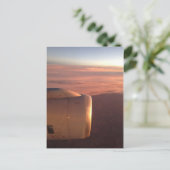 Himmel aus Flugzeug 8 Postkarte (Stehend Vorderseite)