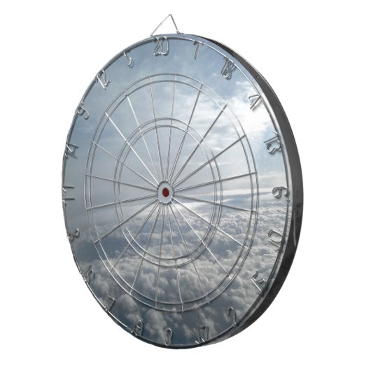 Himmel, Aussicht auf das Flugzeug, wunderschöne Wo Dartscheibe (Vorderseite rechts)