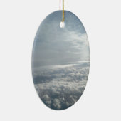 Himmel, Aussicht auf das Flugzeug, wunderschöne Wo Keramik Ornament (Rechts)