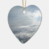 Himmel, Aussicht auf das Flugzeug, wunderschöne Wo Keramik Ornament (Links)