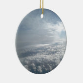 Himmel, Aussicht auf das Flugzeug, wunderschöne Wo Keramik Ornament (Rechts)