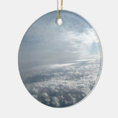 Himmel, Aussicht auf das Flugzeug, wunderschöne Wo Keramik Ornament (Links)