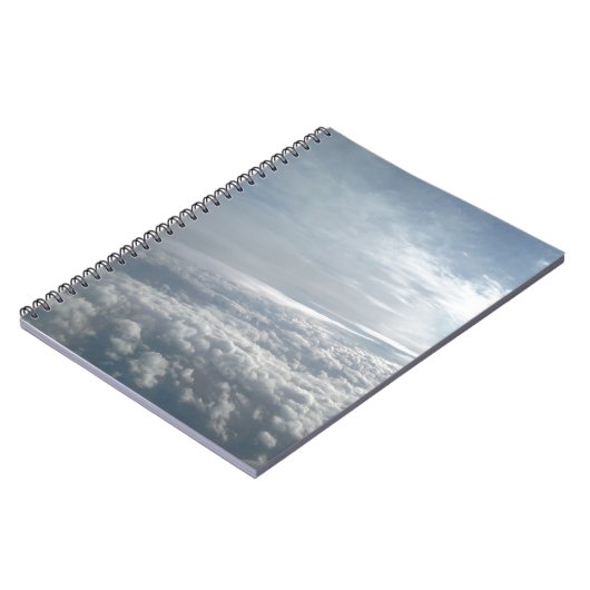 Himmel, Aussicht auf das Flugzeug, wunderschöne Wo Notizblock (Linke Seite)