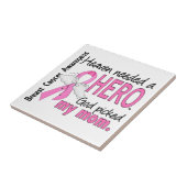 Himmel benötigte einen Held-Mama-Brustkrebs Fliese (Seite)