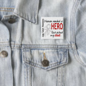 Himmel benötigte einen Held-Vater-Lungenkrebs Button (Beispiel)