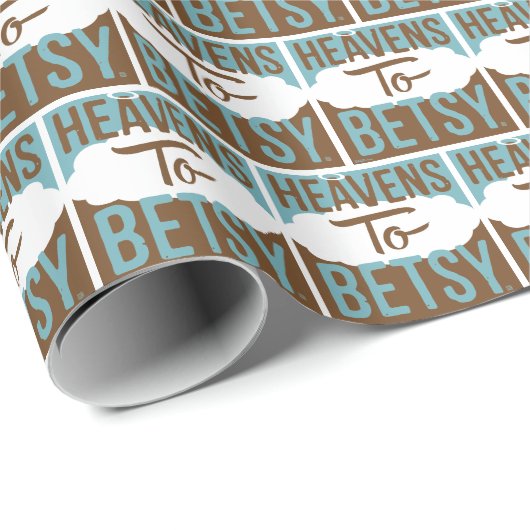 Himmel bis Betsy Geschenkpapier (Rolleneckpunkt)