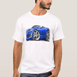 Himmel-Blau-Auto T-Shirt