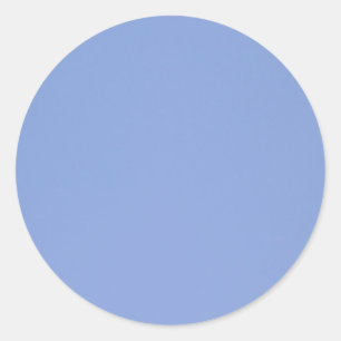 Himmel-Blau-Farbkreis Runder Aufkleber