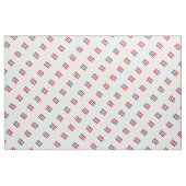 Himmel-Blau: Flagge von Puerto Rico Stoff (Fat Quarter (45,7 x 55,9 cm))