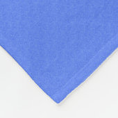 Himmel-Blau Fleecedecke (Ecke)