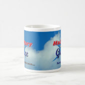Himmel-Blau-Hagel-Mary-Schale Kaffeetasse (Mittel)