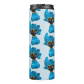 Himmel-Blau-Sharon-Tulpe Thermosbecher (Rückseite)