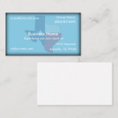 Himmel-Blau-Texas-Flaggen-Karten-Visitenkarte Visitenkarte (Vorne/Hinten)