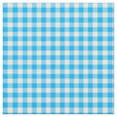 Himmel-Blau-und Weiß-Karo-Gingham-Muster-Gewebe Stoff (Nahaufnahme)
