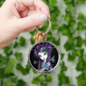 "Himmel-" blauer Schlüsselanhänger (Hand)