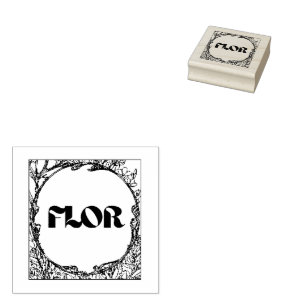 Himmel Botanischer Florist Stempel