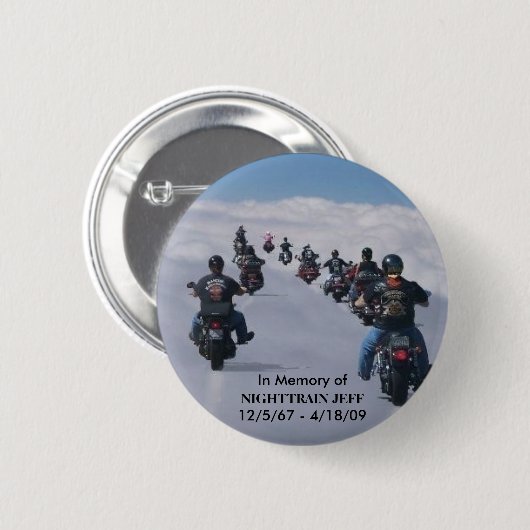 Himmel Button (Vorne & Hinten)