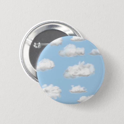Himmel Button (Vorne & Hinten)