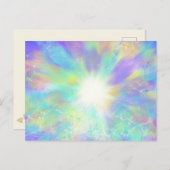 Himmel Christliche prophetische Abstrakte Kunst Postkarte (Vorne/Hinten)