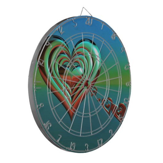 Himmel Dartscheibe (Vorderseite Links)