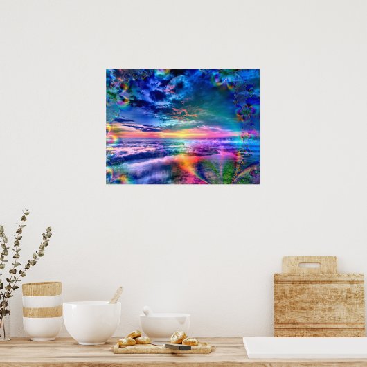 Himmel der Himmlischen Wunder - Poster (Küche)