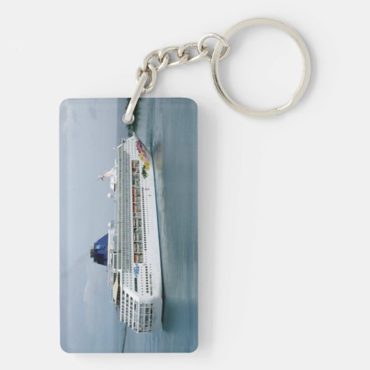 Himmel, der in Nassau sich dreht Schlüsselanhänger (Rückseite)