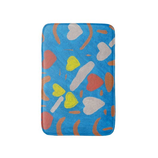 Himmel der Liebe Bath Mat Badematte (Vorderseite Vertikal)
