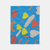 Himmel der Liebe Fleece Blanket (Vorderseite)