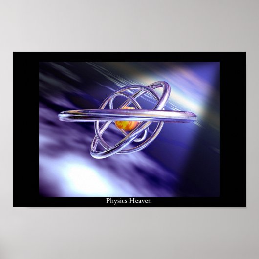 Himmel der Physik Poster (Vorne)