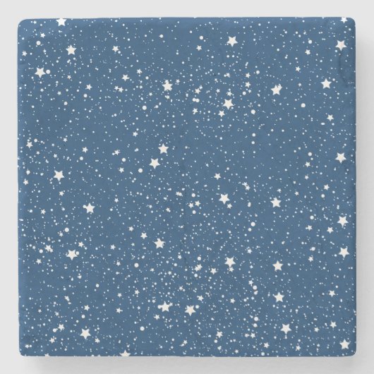 Himmel der Sterne Steinuntersetzer (Vorderseite)