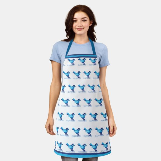 Himmel des Glücks Schürze (Getragen)