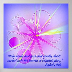 Himmel des himmlischen Ruhmes Poster