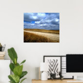 Himmel des Plakats von Flint Hills Poster (Heimbüro)