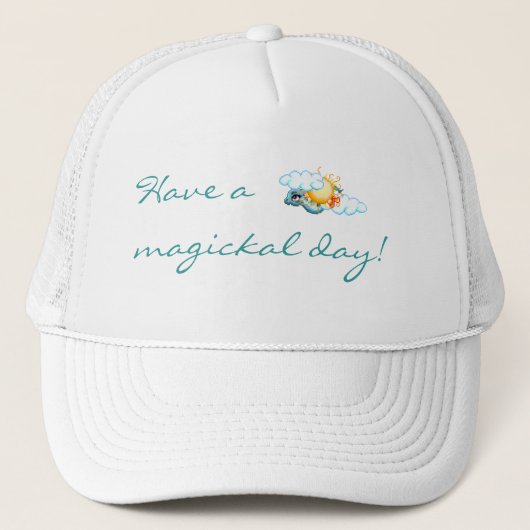 Himmel-Drache Truckerkappe (Vorderseite)