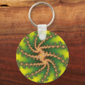 Himmel Drehung - Fraktal Schlüsselanhänger (Vorderseite)