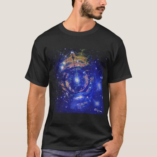 Himmel durch Rofey T-Shirt (Vorderseite)