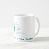 Himmel-e-hoh Studio-Tasse Kaffeetasse (VorderseiteRechts)