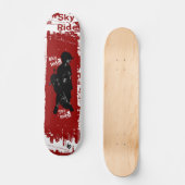 Himmel-Fahrt Skateboard (Vorderseite)